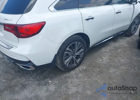 2018 Acura Mdx Technology Package Acurawatch Plus Pkg from USA, damaged, VIN 5J8YD3H58JL009166